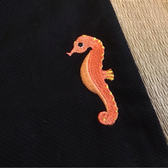 Vintage CJ Laing cotton embroidered cropped pants - Picture 13 of 13